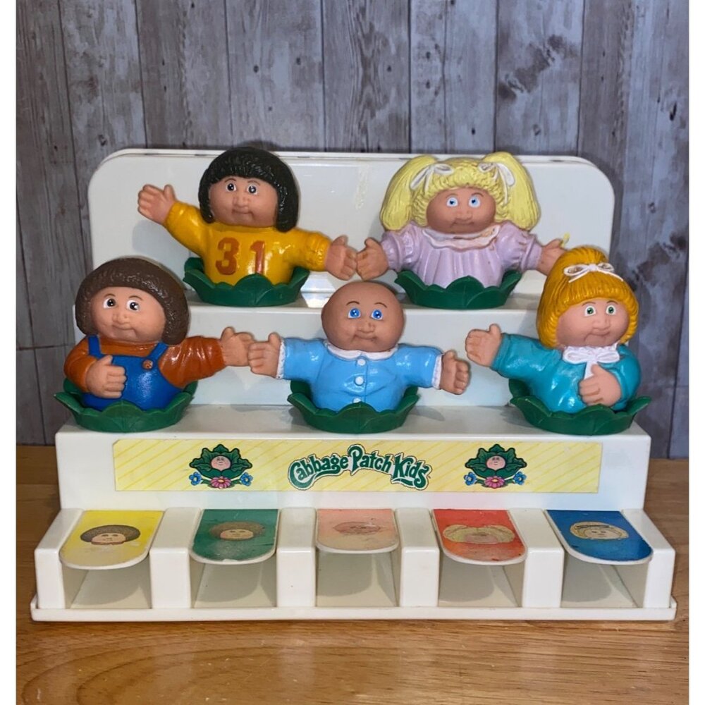 Vintage 1983 Cabbage Patch Kids CPK Illco Music Piano Jump Up Singers Toy